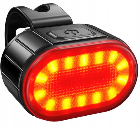 LAMPKA ROWEROWA PRZEDNIA TYLNA ŚWIATŁO LED NA ROWER KIEROWNICĘ MOCNA USB LAMPKA ROWEROWA PRZEDNIA TYLNA ŚWIATŁO LED NA ROWER KIEROWNICĘ MOCNA USB