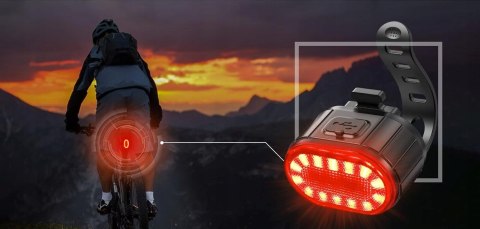LAMPKA ROWEROWA PRZEDNIA TYLNA ŚWIATŁO LED NA ROWER KIEROWNICĘ MOCNA USB LAMPKA ROWEROWA PRZEDNIA TYLNA ŚWIATŁO LED NA ROWER KIEROWNICĘ MOCNA USB
