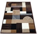 Dywan BCF Alfa 18 brązowy 120 x 170 cm