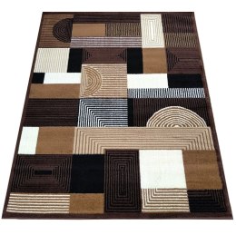 Dywan BCF Alfa 18 brązowy 40 x 60 cm