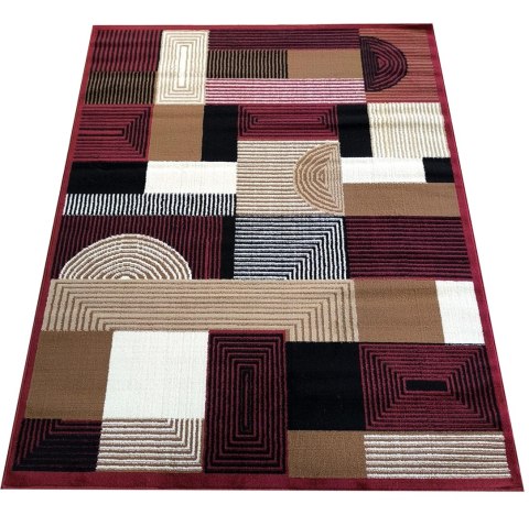Dywan BCF Alfa 18 czerwony 250 x 350 cm czerwony