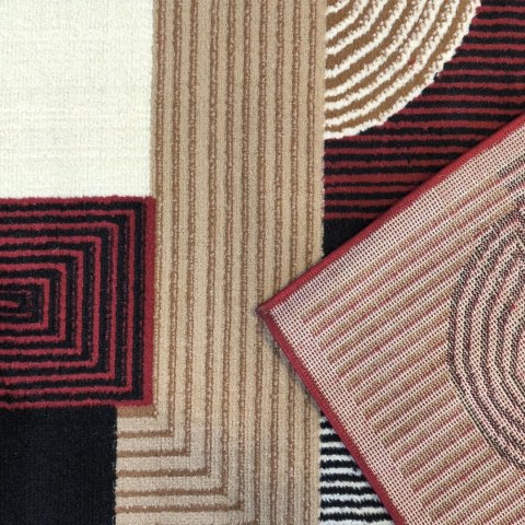 Dywan BCF Alfa 18 czerwony 250 x 350 cm czerwony