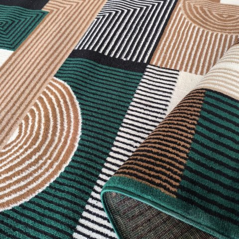 Dywan BCF Alfa 18 zielony 120 x 170 cm zielony