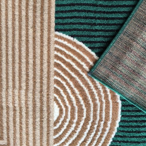 Dywan BCF Alfa 18 zielony 150 x 210 cm zielony