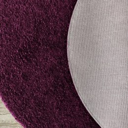 Dywan Kamel Koło - aubergine fioletowy 120 cm