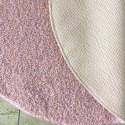 Dywan Kamel Koło - pink pudrowy 160 cm