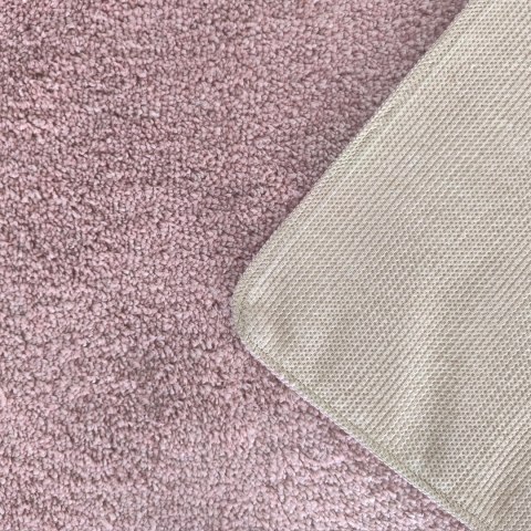 Dywan Kamel Typu Shaggy Nowoczesny Soft - Pudrowy róż 120 x 170 cm