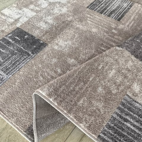 Dywan Nowoczesny Panamero 24 Brown 160 x 220 cm brązowy