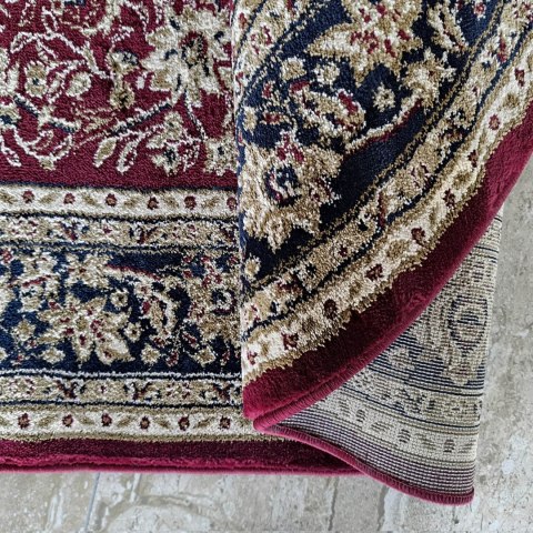 Dywan owalny Exclusive N 03 czerwony 160 x 220 cm