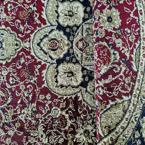 Dywan owalny Exclusive N 03 czerwony 160 x 220 cm