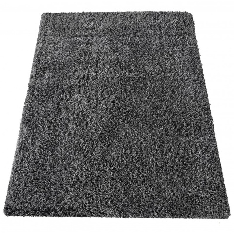 Dywan pluszowy shaggy do prania Brązowy 160 x 220