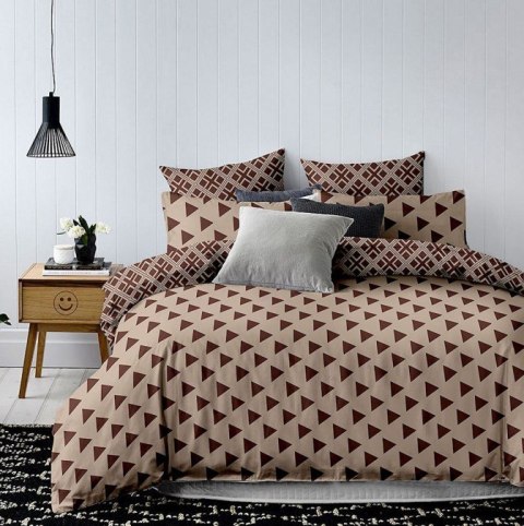 Frankhauer Pościel TRÓJKĄTY 100% mikrofibra - 200X200+80X80*2