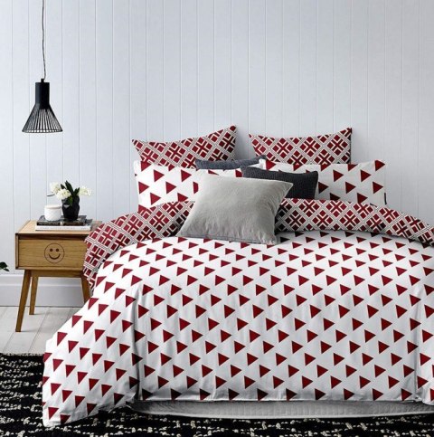 Frankhauer Pościel TRÓJKĄTY 100% mikrofibra - 200X200+80X80*2