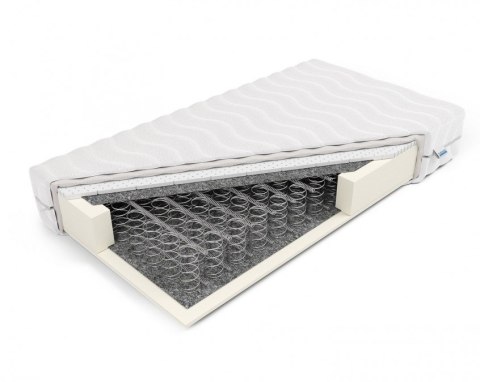 Frankhauer Materac bonellowy z lateksem Temida - 80 x 200 - Aloe Vera