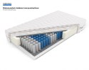 Frankhauer Materac pocket z lateksem i owczą wełną Euros - 200 x 200 - Medicott/Tencel