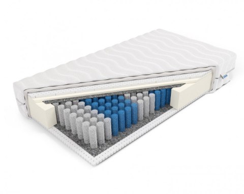 Frankhauer Materac pocket z lateksem obustronnym Eris - 180 x 200 - Dormia