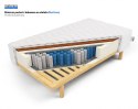 Frankhauer Materac pocket z kokosem Morfeusz na stelażu - 180 x 200 - Dormia