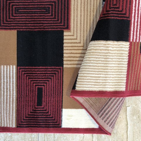 Chodnik BCF Alfa 18 Red czerwony 80 cm