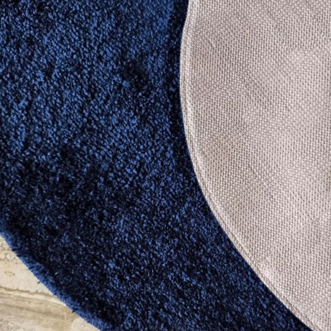 Dywan Kamel Koło - navy navy 100 cm