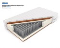 Frankhauer Materac pocket z obustronnym kokosem Neptun - 90 x 200 - Margrita