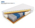 Frankhauer Multipocket memory z kokosem Laila - 80 x 180 - SilverActive