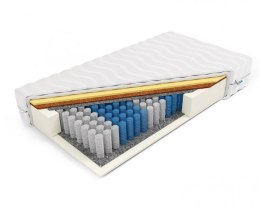 Frankhauer Materac pocket memory z kokosem Hynos - 140 x 190 - SilverActive
