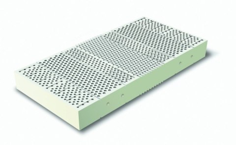 Frankhauer Materac lateksowy Brizo średniotwardy - 180 x 200 - SilverActive