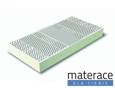 Frankhauer Materac lateksowy Brizo średniotwardy - 90 x 200 - Medicott/Tencel
