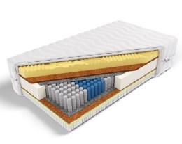 Frankhauer Materac multipocket z 8 cm memory Achilles - 100 x 200 - Aloe Vera
