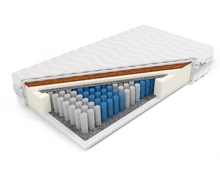 Materac pocket kokos z lateksem Ares Plus Materac pocket kokos z lateksem Ares Plus