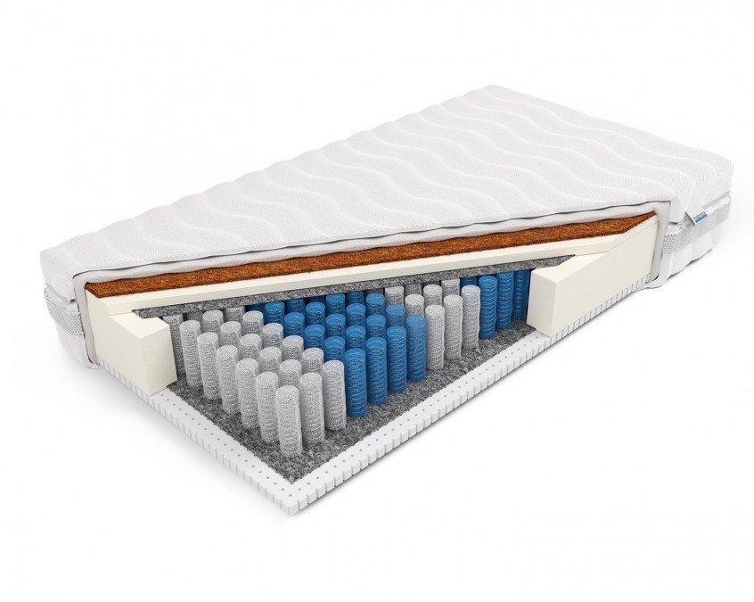Materac pocket kokos z lateksem Ares Materac pocket kokos z lateksem Ares