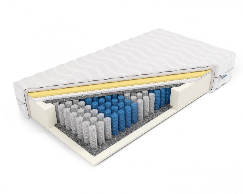 Materac pocket memory z lateksem Hades Materac pocket memory z lateksem Hades